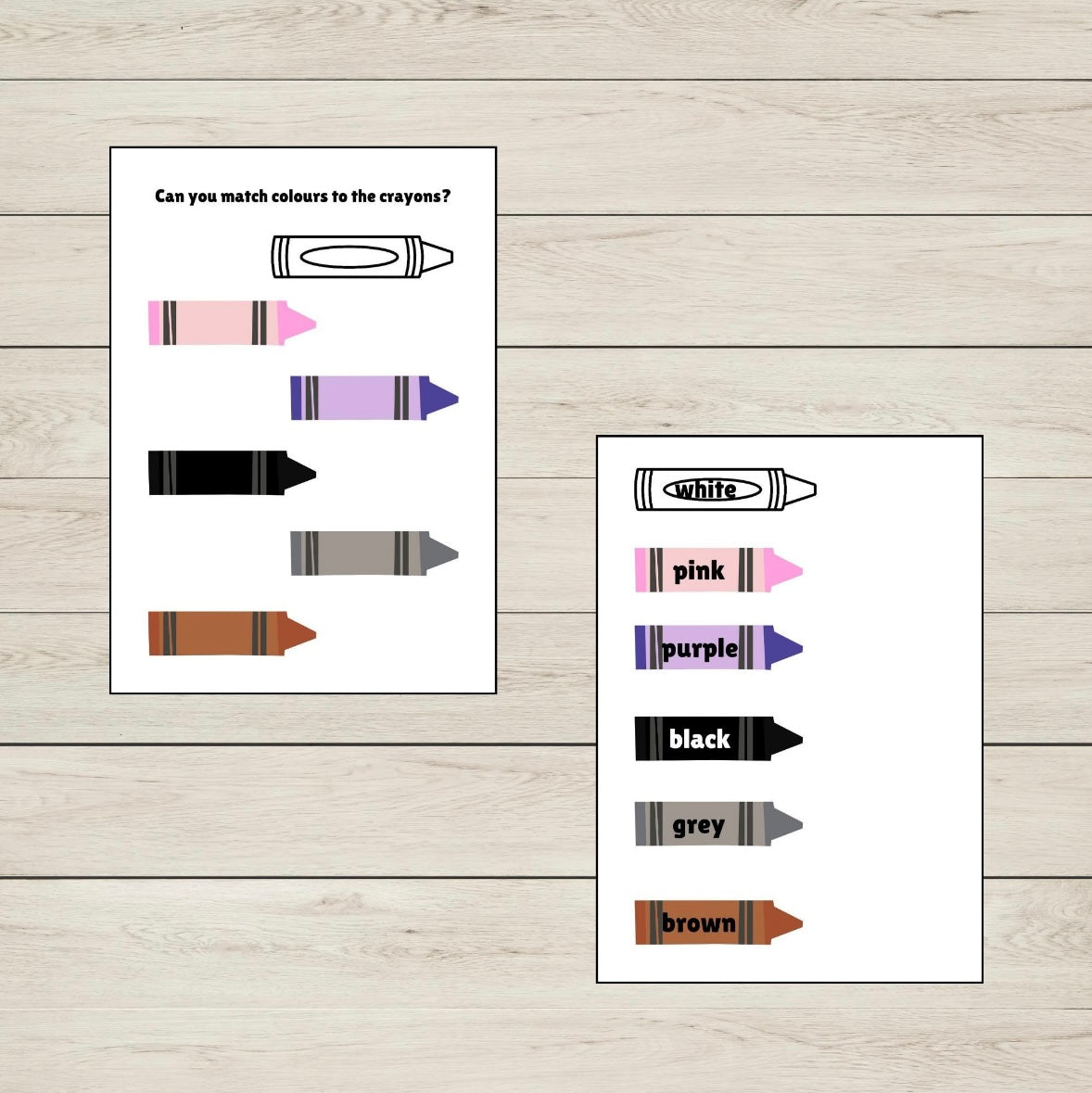 Colour Matching Activity