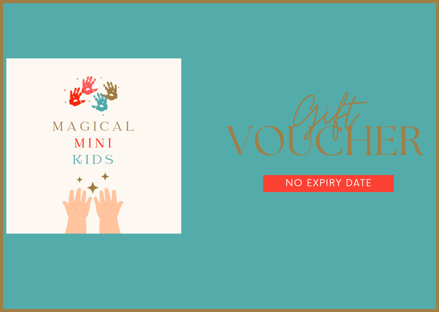 "A magicalminikids digital gift card."