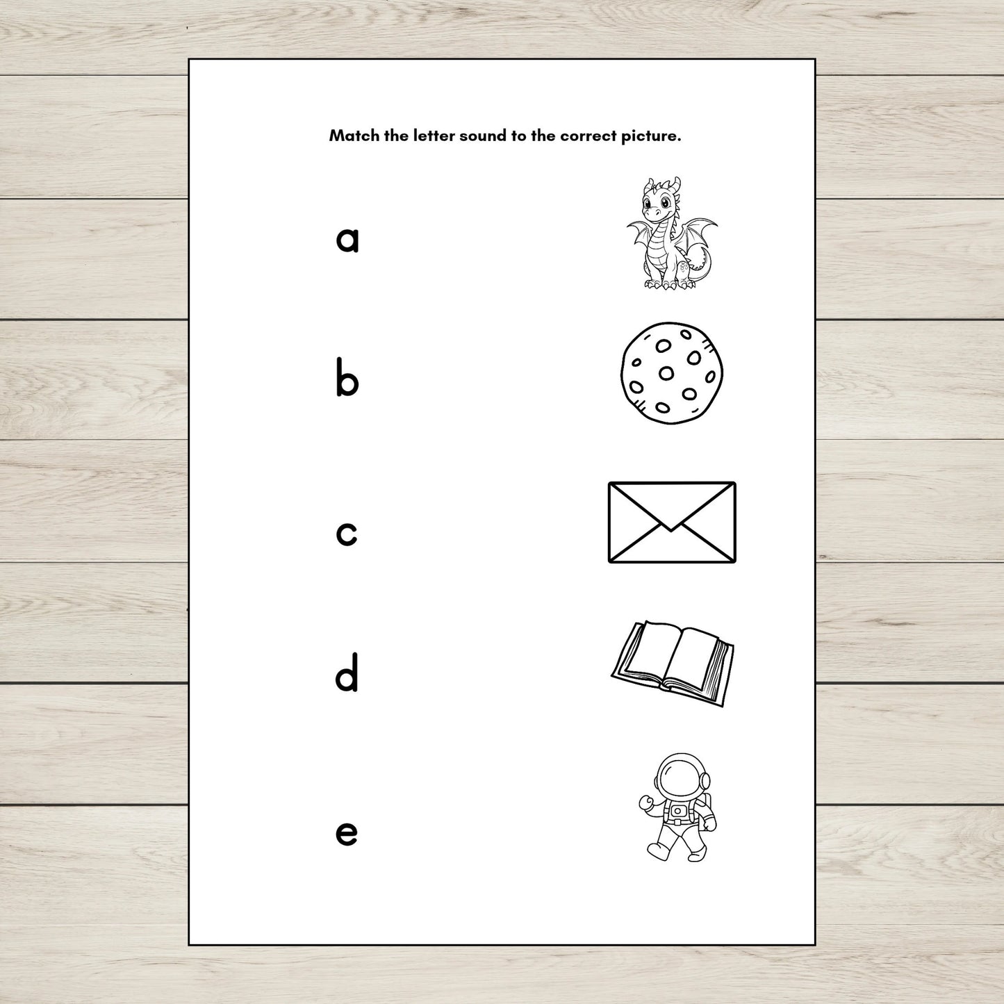 Beginning Sounds Activity Sheets