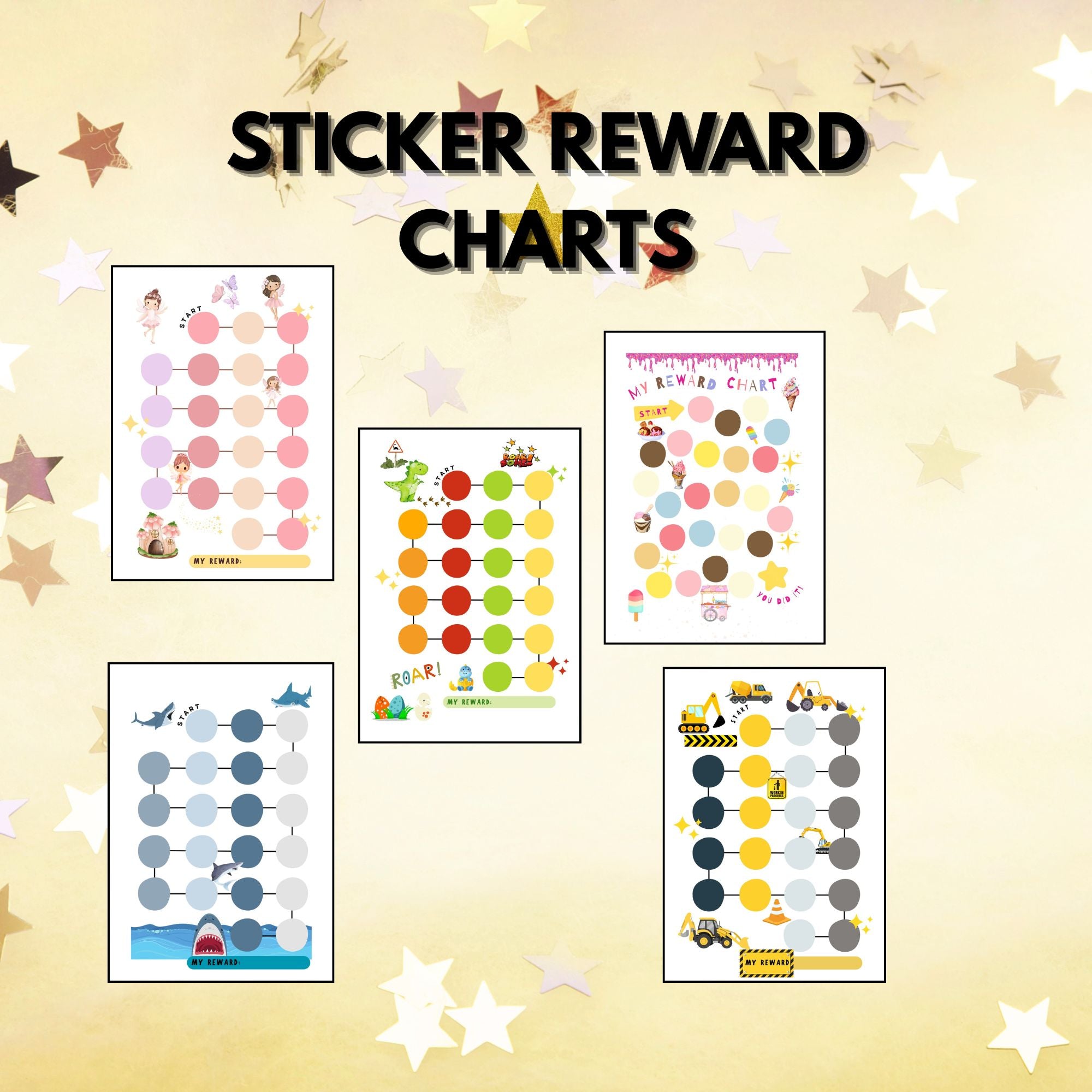 Printable Reward Charts for Toddlers & Early Years – magicalminikids