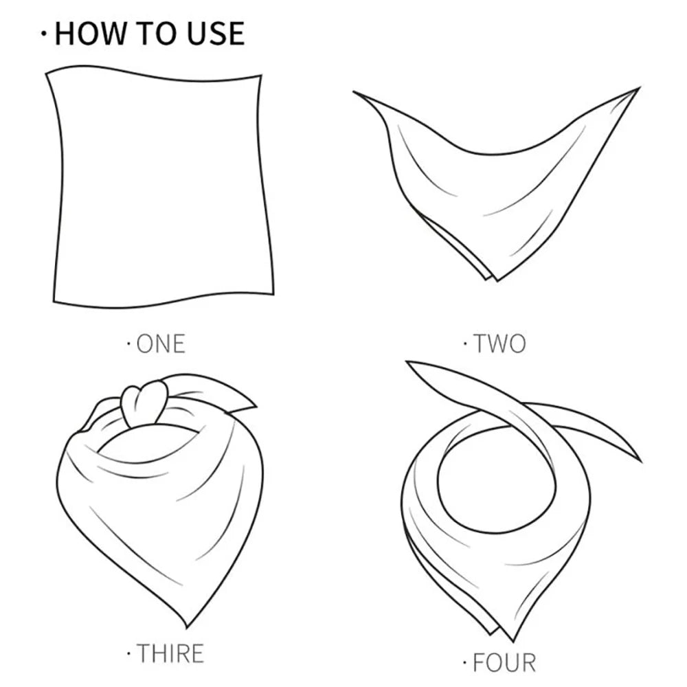 "How to use muslin cloths instructions."