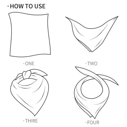 "How to use muslin cloths instructions."