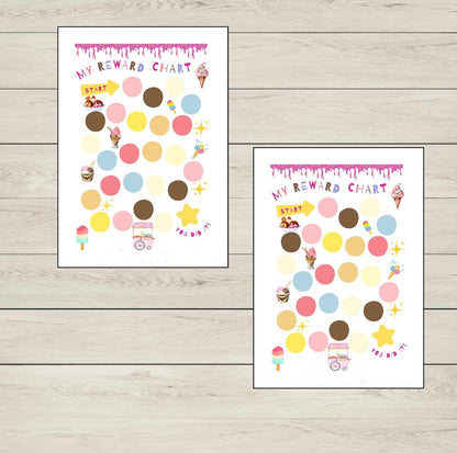 Ice Cream Reward Chart Printable