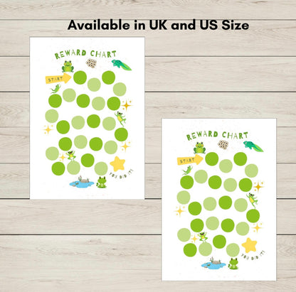 Frog Reward Chart Printable