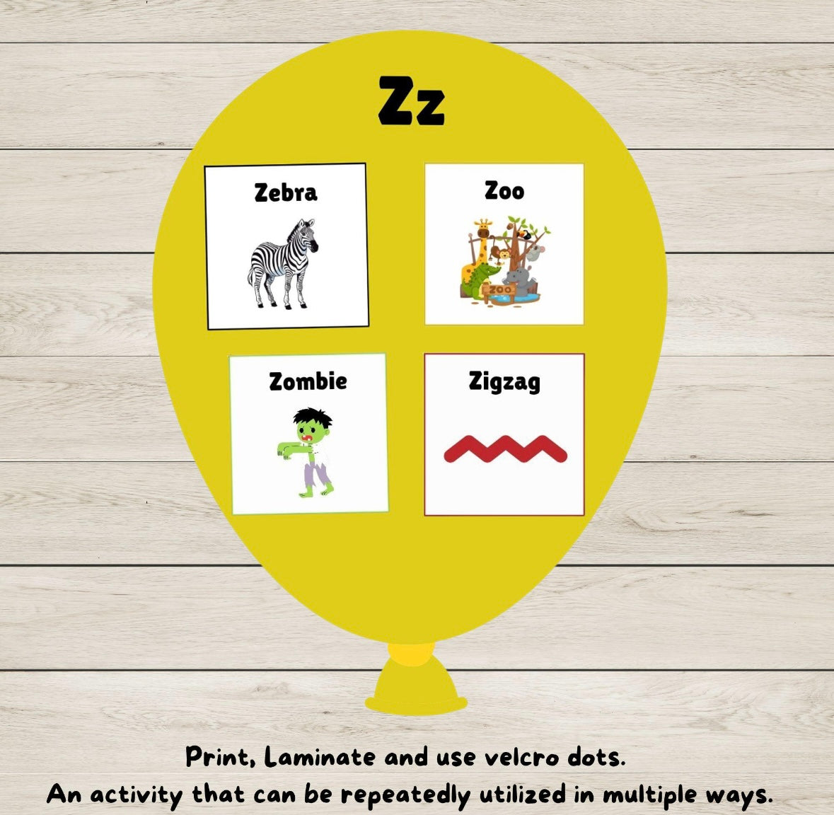 Alphabet Letter Sounds Matching Game Printable