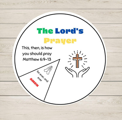 The Lord's Prayer Wheel for Kids