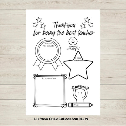 Teacher Appreciation Printable