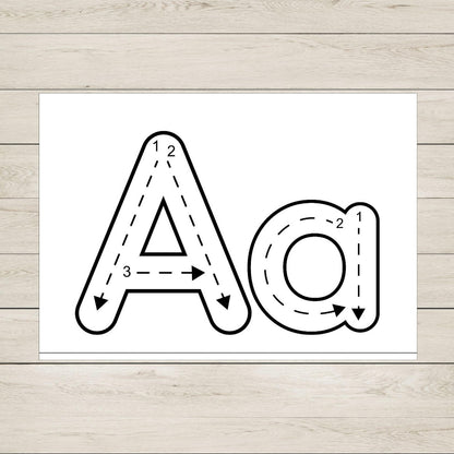 Alphabet Tracing Mats