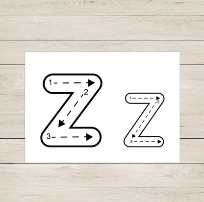 Alphabet Tracing Mats
