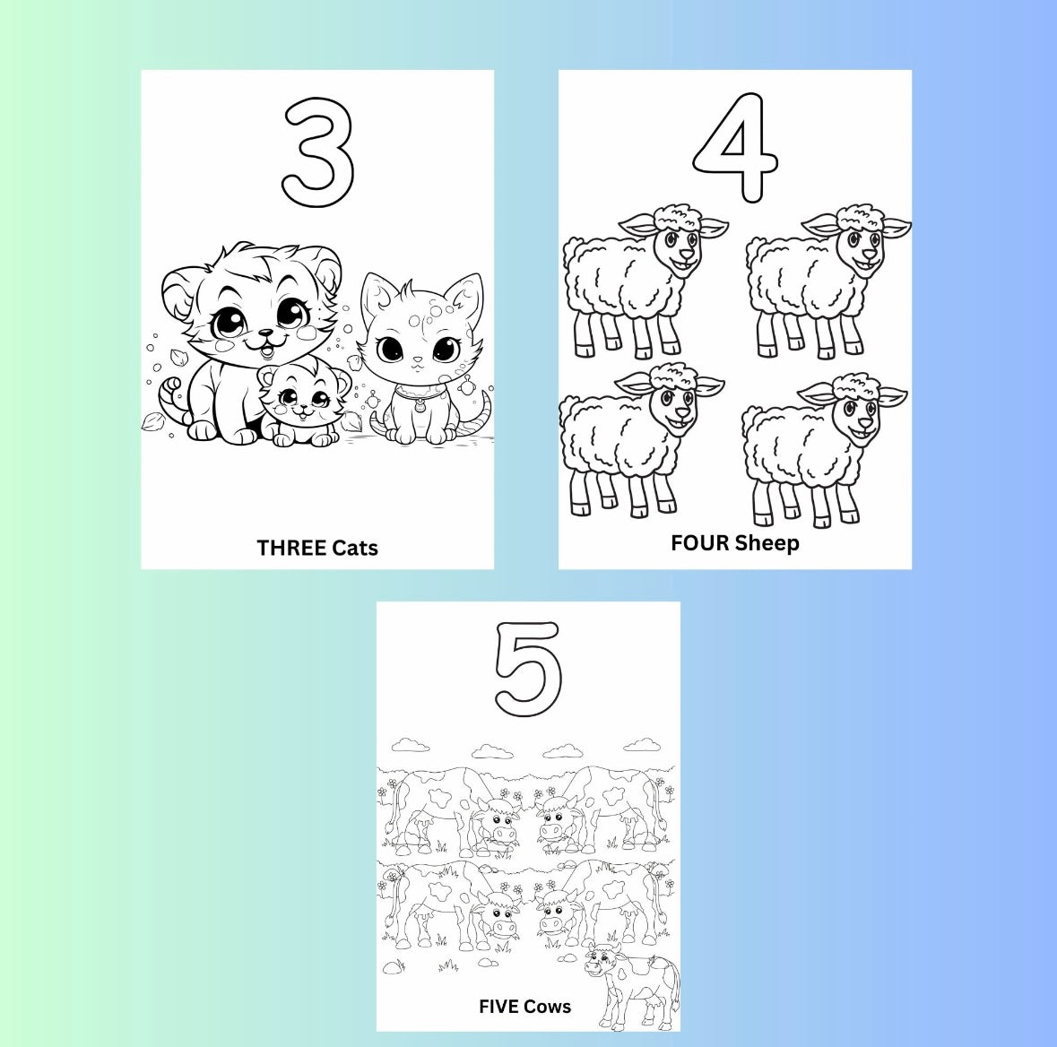 Numbers Colouring Pages 1 10-Free