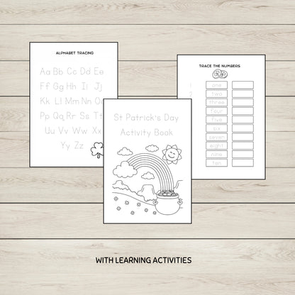 Printable St Patrick's Day Learning Sheets.