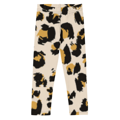 "Girls animal print leggings."