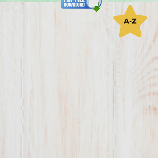 A video showing Printable Alphabet Beginning Sounds Worksheets for Early Literacy.