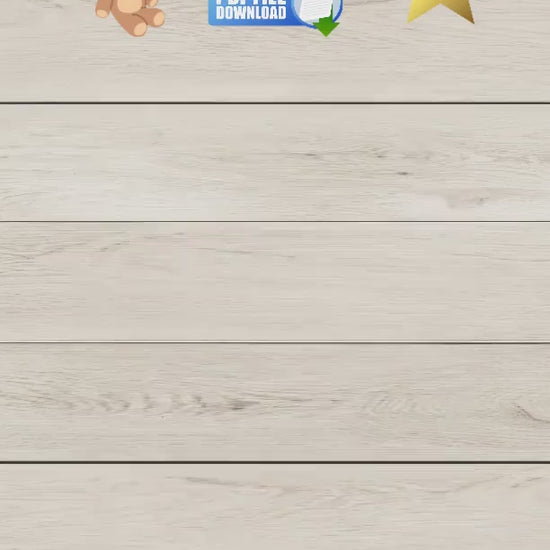 A video featuring a teddy bear sticker reward chart printable.