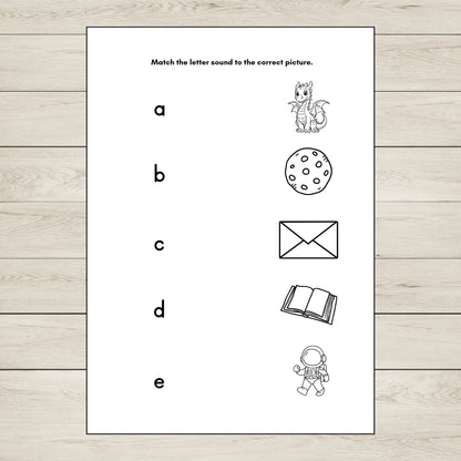 Beginning Sounds Activity Sheets