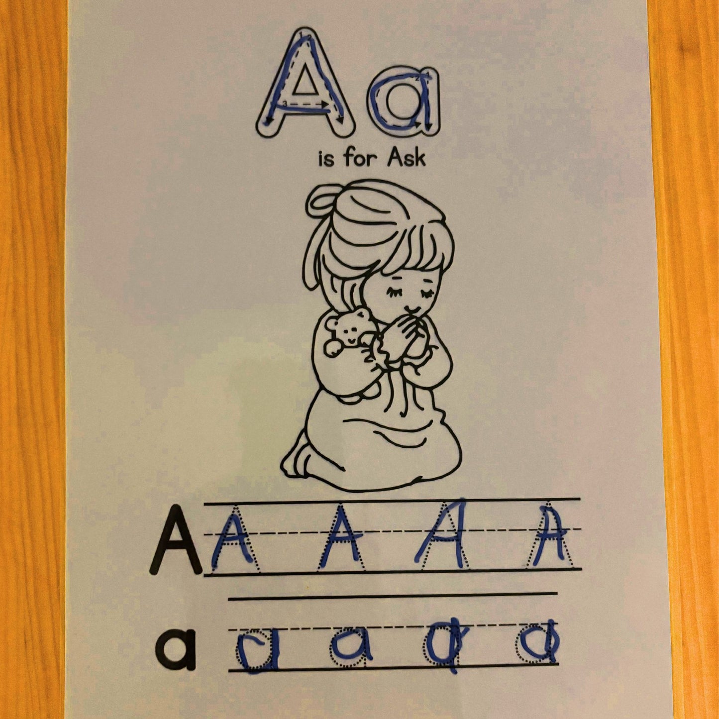 Bible ABC Phonics Activity Sheets Printable
