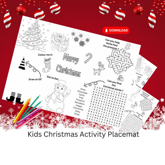 Christmas Activity Sheet Printable